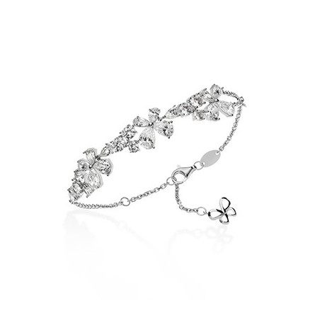 Bracciale Comete argento farfalle BRA 149