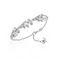 Bracciale Comete argento farfalle BRA 149