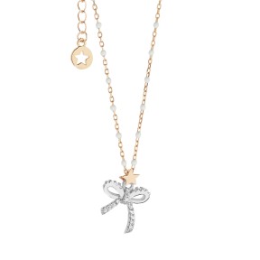 Collana argento fiocco Comete stella