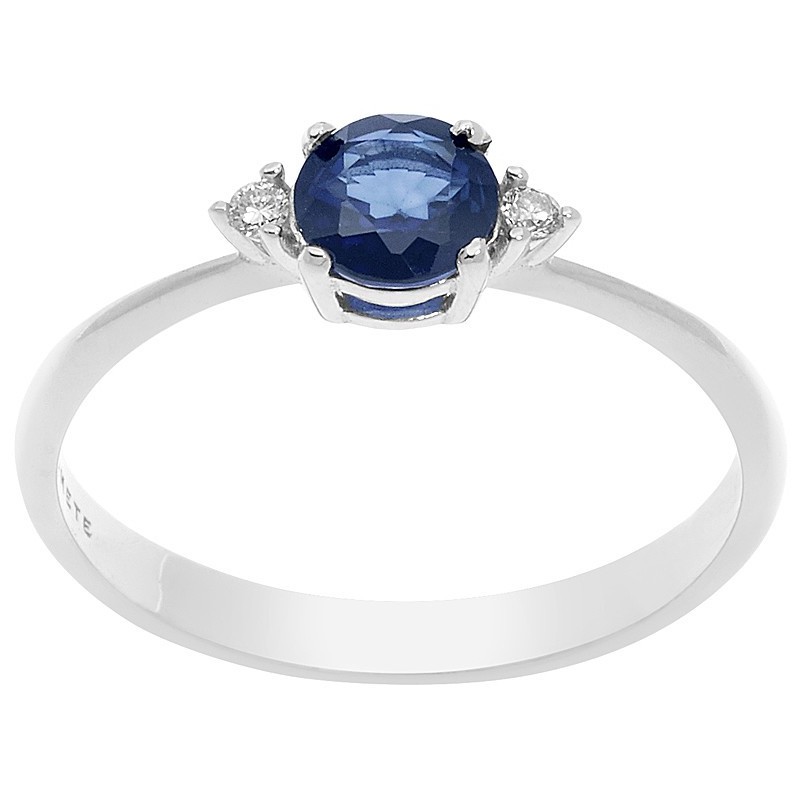 Anello zaffiro e diamanti ANB 2483