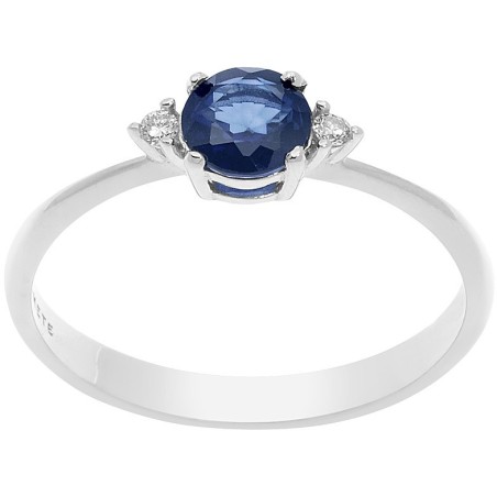 Anello zaffiro e diamanti ANB 2483