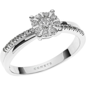 Anello diamanti Comete gioielli
