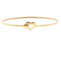 Bracciale donna cuore oro giallo