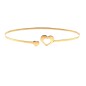 Bracciale donna cuore oro giallo