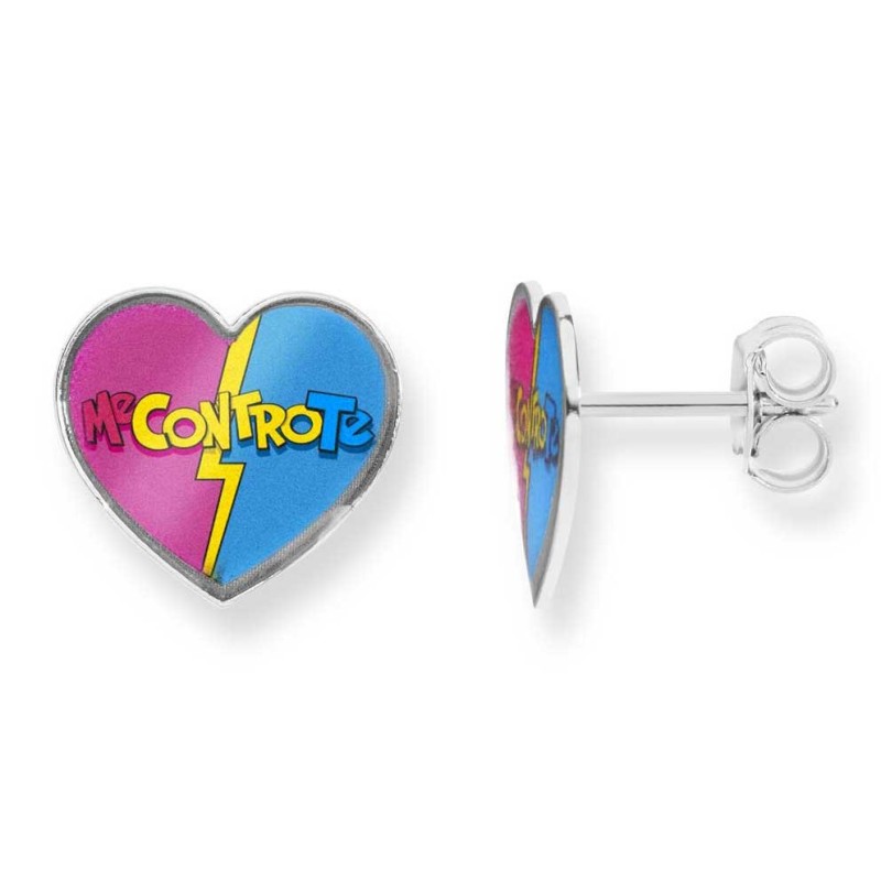 Orecchini ME CONTRO TE logo cuore