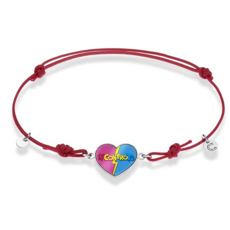 Bracciale  ME CONTRO TE logo cuore