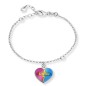 Bracciale  ME CONTRO TE cuore logo