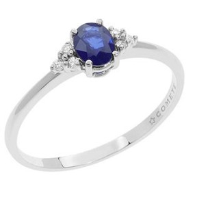 Anello zaffiro e diamanti ANB 2575