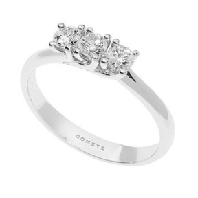 Anello trilogy diamanti