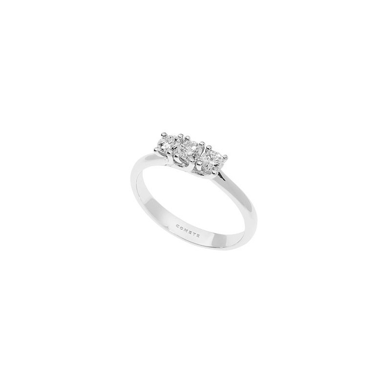 Anello trilogy diamanti