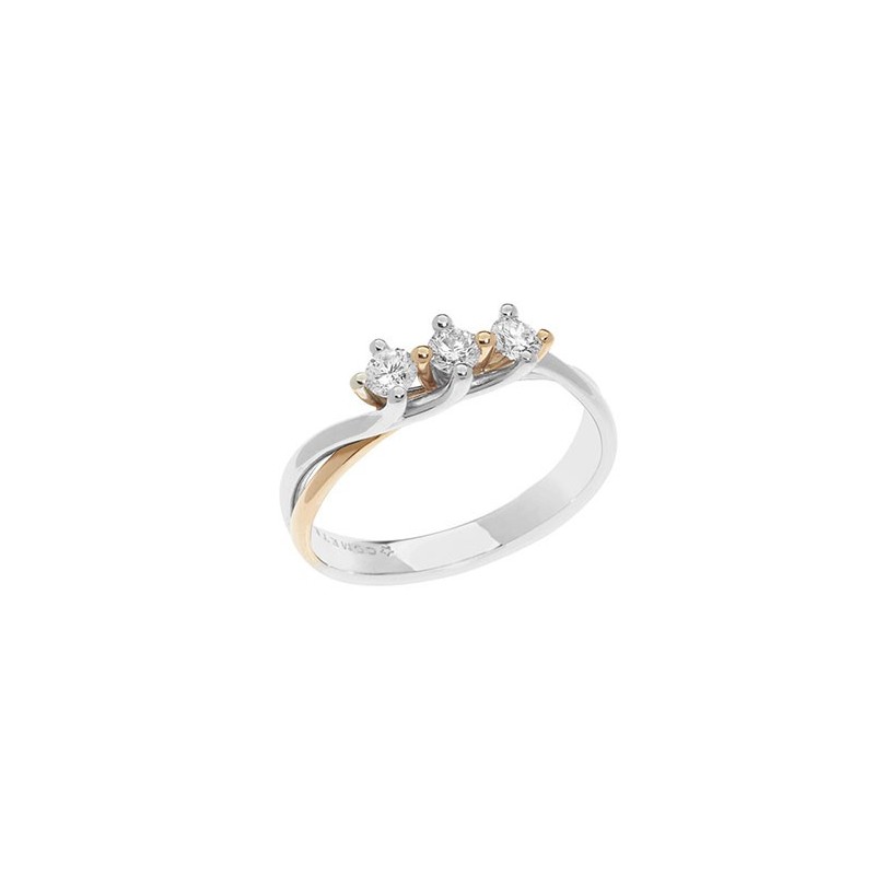 Anello trilogy diamanti ANB 2578