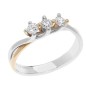 Anello trilogy diamanti ANB 2578
