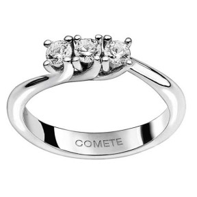 Anello trilogy diamanti Comete gioielli
