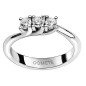 Anello trilogy diamanti Comete gioielli