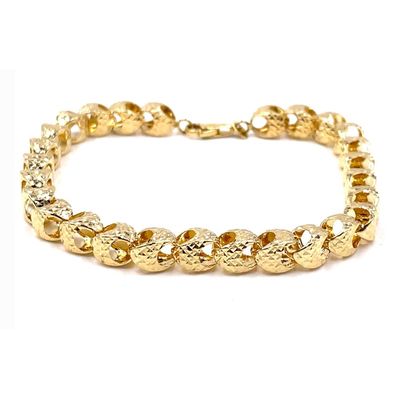 Bracciale donna oro giallo