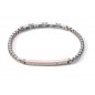 Bracciale uomo acciaio Comete Faces