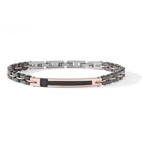 Bracciale uomo acciaio Comete Tyres