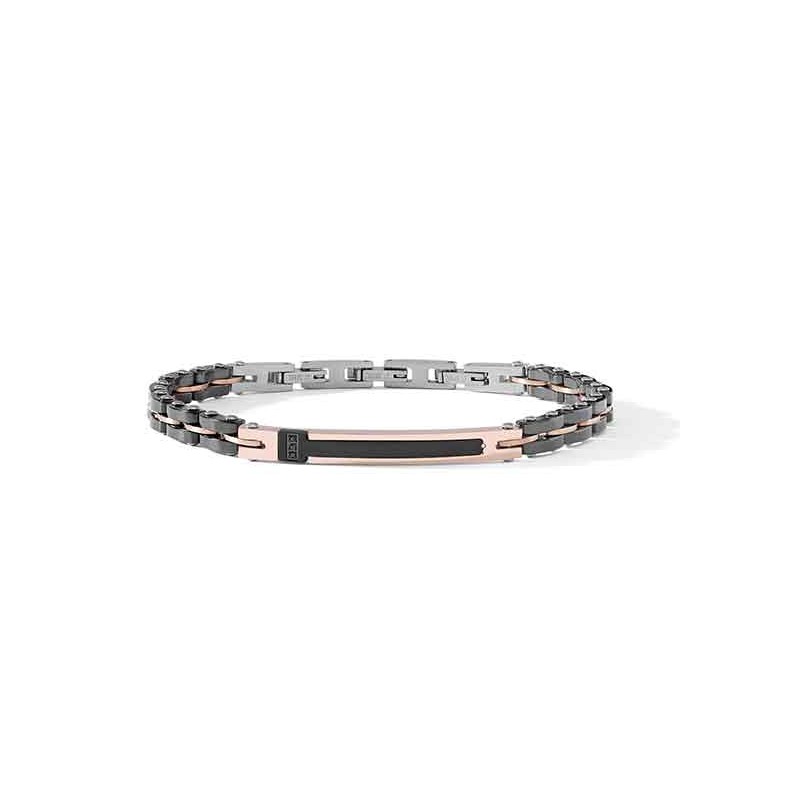 Bracciale uomo acciaio Comete Tyres