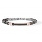 Bracciale uomo acciaio Comete Tyres