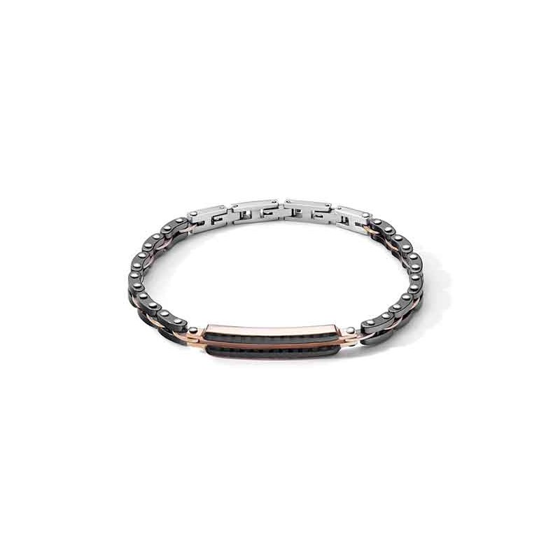 Bracciale uomo acciaio Comete Tyres