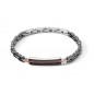 Bracciale uomo acciaio Comete Tyres
