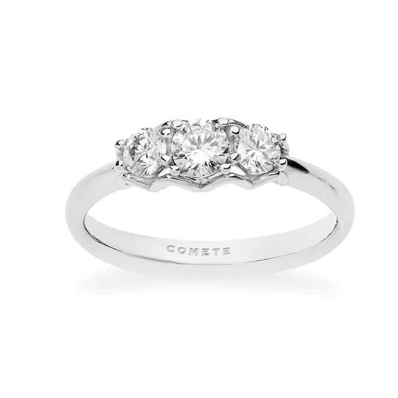 Anello trilogy diamanti Comete