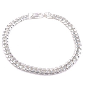 Bracciale argento uomo