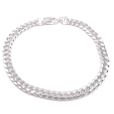 Bracciale argento uomo