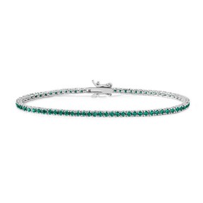 Tennis argento verde Bra 173