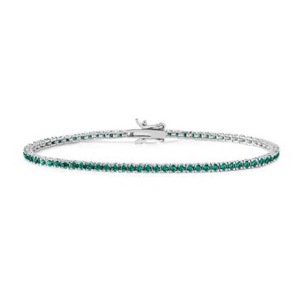 Tennis argento verde Bra 173
