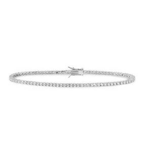 Bracciale tennis argento e zirconi BRA 175