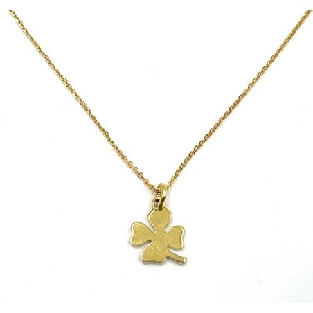 Collana donna oro quadrifoglio fourline