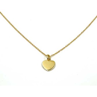 Collana donna oro cuore Fourline