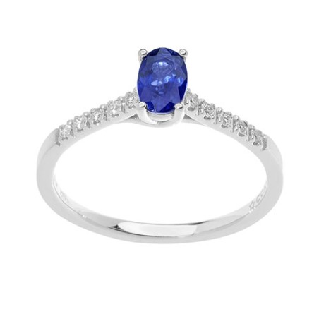 Anello zaffiro e diamanti ANB 2562