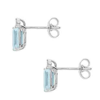 Orecchini acquamarina ORQ 241 particolare