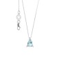 Collana Acquamarina e diamanti
