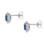 Orecchini oro con zaffiri e diamanti ORB 1022