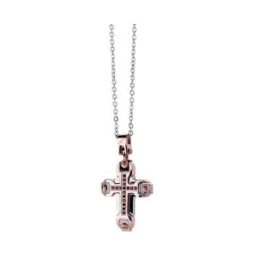 Collana e croce acciaio UGL 709