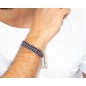Bracciale Uomo pietra lavica