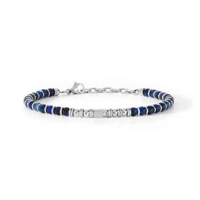 Bracciale agata blu Comete UBR 887