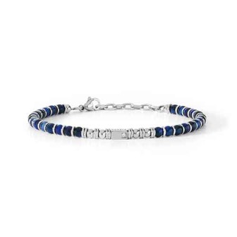 Bracciale agata blu Comete UBR 887