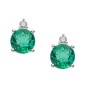 Orecchini oro con smeraldi e diamanti ORB 881