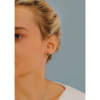 Orecchini smeraldi indossati ORB 881