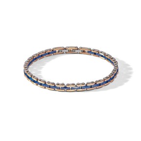 Bracciale acciaio e ceramica Comete UBR 1088