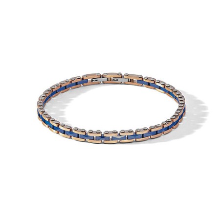 Bracciale acciaio e ceramica Comete UBR 1088
